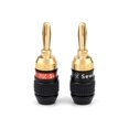 thumbnail image 2 of Altavoces Banana Plugs Sewell Deadbolt, 5 pares, chapados en oro, 2 of 5
