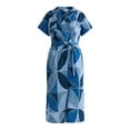 thumbnail image 4 of Time and Tru Women's and Women's Plus Wrap Shirt Dress, Sizes XS-4X, 4 of 4