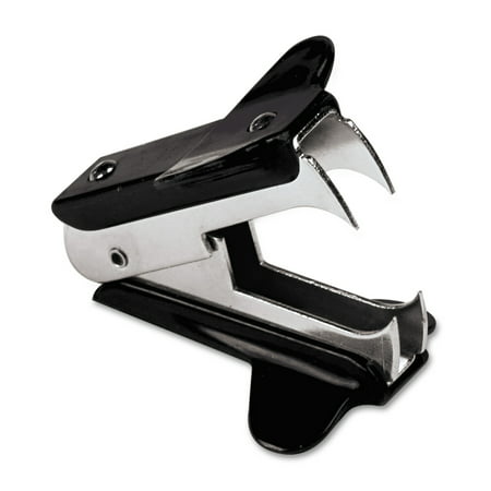 Universal Jaw Style Staple Remover, Black (Best Staple Remover For Paper)