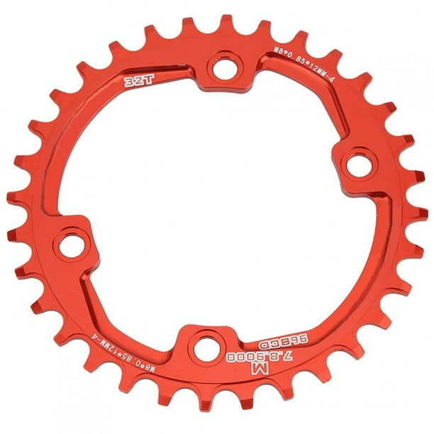 Disco De Dientes Positivo Y Negativo De Bicicleta De Aleación De Aluminio, Disco único De Dientes Positivos Y Negativos De Alta Resistencia, Accesorio De Ciclismo Para Ciclistas Ccdes Otros
