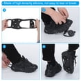 thumbnail image 5 of Uxcell 8.3" Ice Cleats Snow Traction Cleat Anti Slip 8Studs Silicone Crampons Black 2 Pairs, 5 of 6