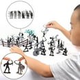 thumbnail image 2 of Ancient Roman Soldiers Men Swordman Action Figure 24 pcs, 2 of 8