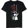 thumbnail image 4 of Elevenparis Hombre Go Back To Bed Graphic T-Shirt negro L, 4 of 5