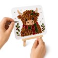 thumbnail image 6 of Yucurem DIY Sea Glass Art Kit, Muti-Theme Sea Glass Craft for Adults, DIY Craft for Beginner (Highland Bull), 6 of 9