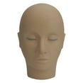 thumbnail image 2 of Lash Mannequin Head, Elastic Makeup Practice Simulated Training Lash Extension Mannequin Head 3 Layer Lashes  for Novice for Cosmetic Store Pink,Light Coffee,Black Coffee, 2 of 7
