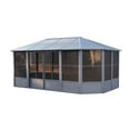 thumbnail image 2 of Gazebo Penguin Florence Solarium with Metal Roof 12 Ft. x 18 Ft., 2 of 11