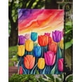 thumbnail image 3 of Tulips in Color Garden Flag, 3 of 5