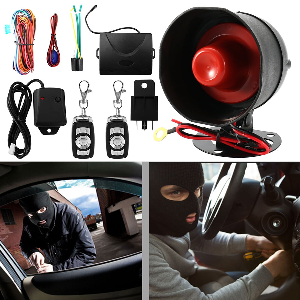 Car Security Alarm System, MultiLevel Remote Car Alarm Security System