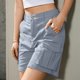 thumbnail image 5 of Pantalones Cortos de Mujer con Bolsillos Traje de Verano Casual Cinco Cuartos de Longitud, Tela Ligera para Uso Diario, de Playa Y de Fiesta, 5 of 7