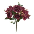 thumbnail image 2 of Ramo de Rosas Artificiales para en Blanco, 2 of 7