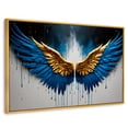 thumbnail image 1 of Cuadro Decorativo Canvas Revolution Vuelo Celestial 90x60 Marco Dorado, 1 of 3
