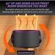 thumbnail image 4 of WubioA Upgraded Electric Space Heater Garage Hot Air Fan Portable for Home Office Room-Purple Space Heater, 4 of 23