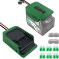 thumbnail image 1 of 2Packs Power Wheels Adapter for Hitachi 18V for Metabo HPT 18V Battery with Fuse,Work with for Hitachi 18V for Metabo 18V Power Wheel Battery Converter for Rc Car, Robotics, Rc Truck,DIY use, 1 of 8