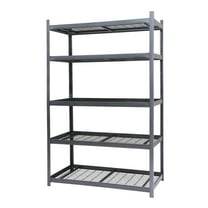 Stronghold Garage Gear by Shin Crest 5-Shelf Boltless Rack Wire Decking, 800lbs per Shelf