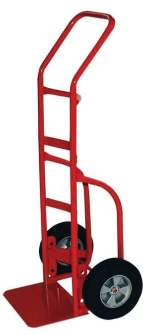 Heavy Duty Hand Trucks with Flow Back Handle, 800 lbs Cap., Solid Rubber Wheels by Milwaukee Hand Trucks