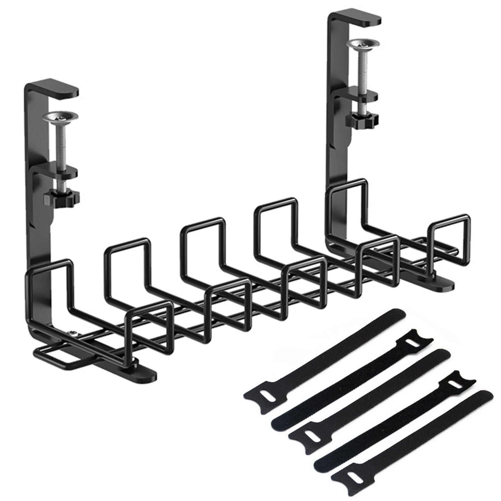 Viugreum Cable Basket Under Desk Good Heat Dissipation Wire Holder Under Desk Cable