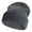 Dark Gray, variant on Kids Ribbed Knit Beanie, Warm Winter Hat, Soft Comfy, Dark Green, Size S