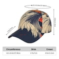 thumbnail image 3 of Yiaed American Bald Eagle A Print Cap Adjustable Size for Running Workouts and Outdoor Activities All Seasons, 3 of 5