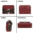 thumbnail image 5 of Pzuqiu Red Roses Women's Leather Crossbody Bag Trendy Minimalist Women Crossbody Bag with Chain Strap Versatile Practical Casual for Daily Life Party and Special Occasions, 5 of 7