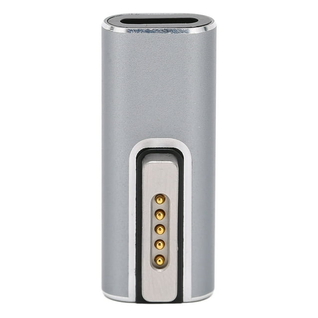 Adaptador de Carga Rápida Tipo C A Magnético 5a Pd Con Interfaz de Succio Magnética, Carcasa de Aleacio de Aluminio, Para Computadora Portátil OS X
