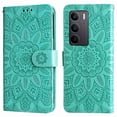 thumbnail image 3 of Funda tipo cartera GANGXUN para Realme C71 4G , diseño girasol, cuero PU, soporte, cierre magnético, tarjetero, 3 of 5