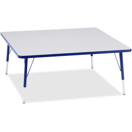 Elementary Height Color Edge Square Table