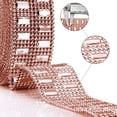 thumbnail image 3 of Cinta Decorativa WILLBOND 10 Yardas Oro Rosado 4 cm de Ancho, 3 of 7