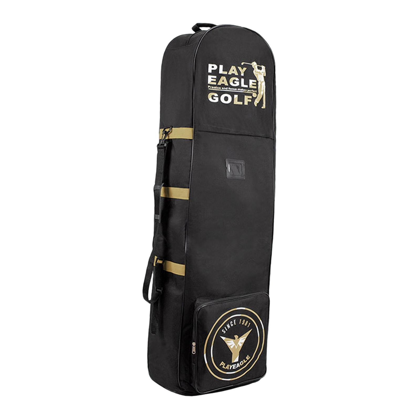 DimyFew Airline Golf Travel Bag Golf Travel Cover Zipper Foldable Storage Bag Golf Clubs Aureate