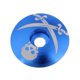 thumbnail image 2 of Accesorios para cubierta de potencia sin rosca para dirección de bicicleta: ligeros y Calavera Azul, 2 of 8