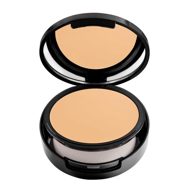 Base compacta de cobertura total de alto rendimiento SPF 25 - 2 Fair de GA-DE para mujeres - Base de 0,4 oz
