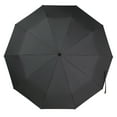 thumbnail image 2 of URBN ELEMNTS Compact Travel Umbrella, Automatic Open Close, Stainless Steel, Black, 1 Count, 2 of 6