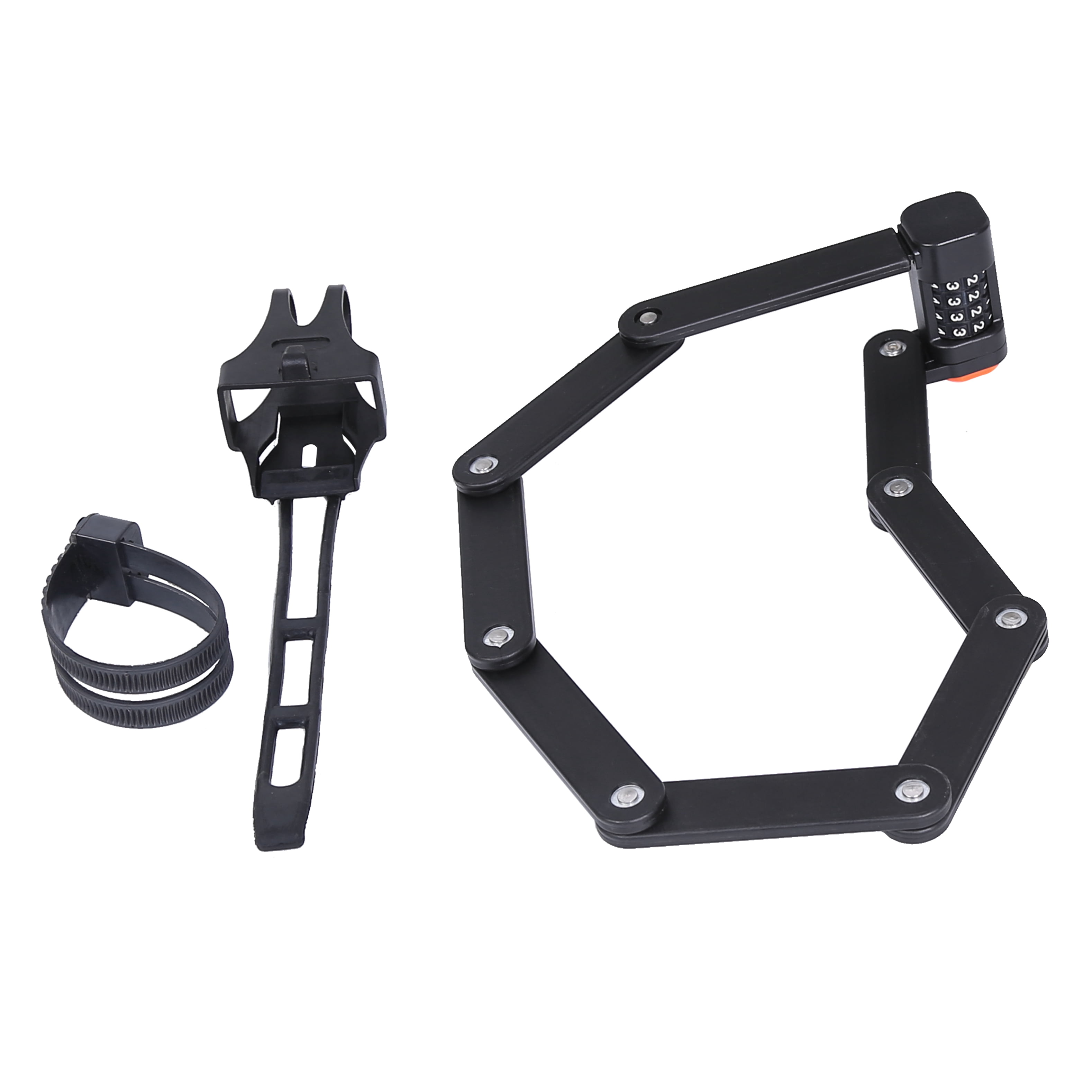 ECOTRIC Password folding Electric Bicycle Bike Portable Lock Safety 4 Dial Digital Secret Code Combination Locks