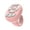 pink, variant on HLONK T06 Wireless Remote Control Ergonomic Ring Universal Smart TV Remote Control Rechargeable Portable Wireless TV Remote Ring