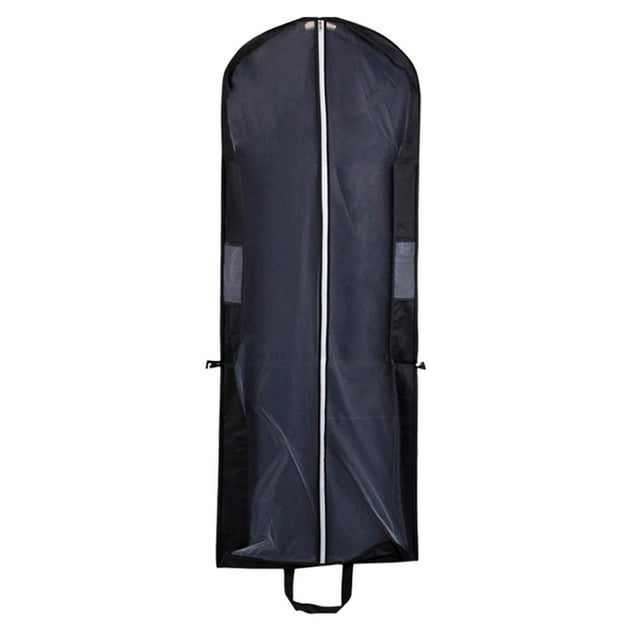 Home Textile Storage Garment Bag for Long Wedding Dresses – Foldable Portable Closet Storage Travel Cover Protector for Clothes Coats Long Skirts
