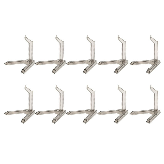Figure Display Stand,10pcs Action Multipurpose Plastic Flexible Figure Holder Base for SD BB HG 1/144 Scale