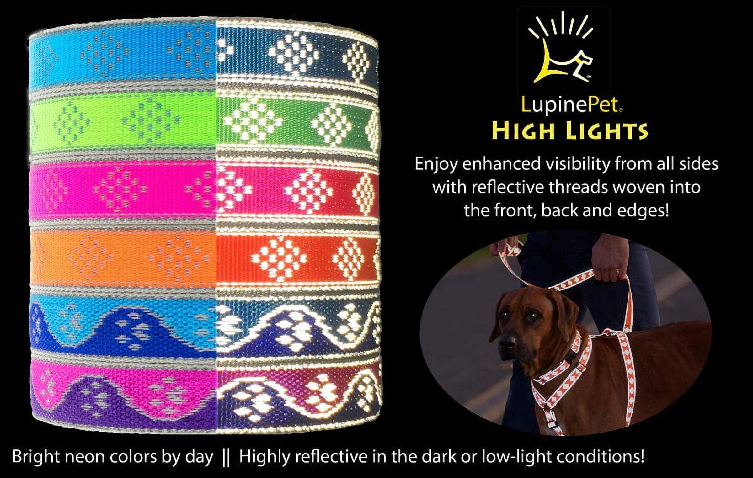 HL 1/2in Orange Diamond 12-20 H-Style Cat Harness