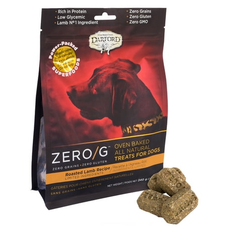 Darford Zero/G Oven-Baked Dog Treats, Roasted Lamb, 12 (Best Bake Sale Treats)
