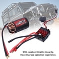 thumbnail image 4 of 80A ESC piezas de repuesto de Motor cepillado Safe 550 para juegos de competición para taller de reparación para 1/10 RC Crawler Fugacal Otros, 4 of 8
