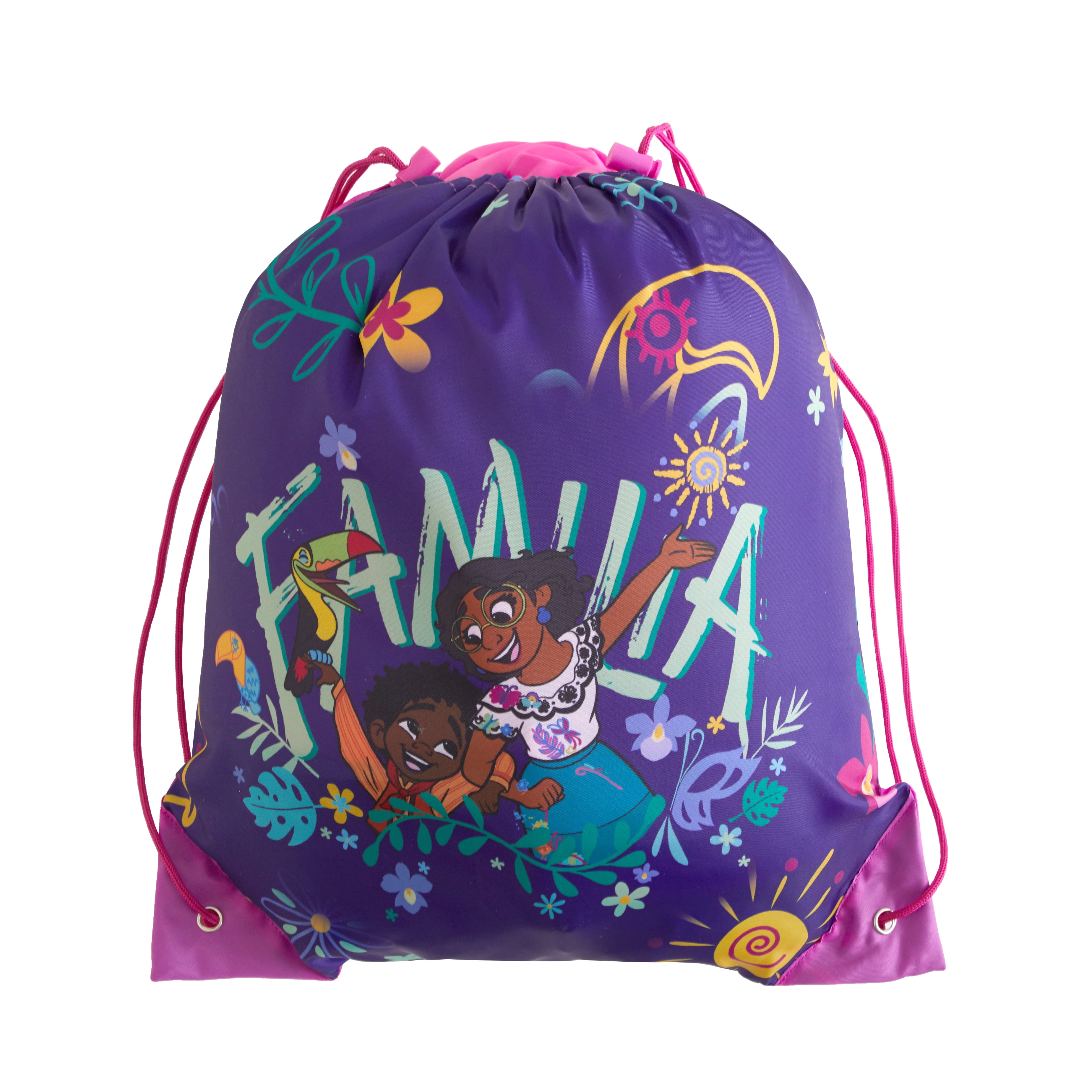 Disney Encanto Kids' Sling Bag Slumber Set (Sleeping Bag & Pillow)