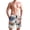 White House and American Flag, variant on Dailycode Men's Quick Dry Swim Trunks Beach Shorts Casual Summer Board Shorts with Pockets, White House and American Flag