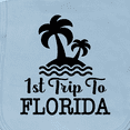 thumbnail image 3 of Inktastic First Trip to Florida Vacation Baby Burp Cloth, 3 of 3