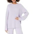 thumbnail image 1 of The Drop Womens Alice Crew-Neck Back-Slit Ribbed Pullover Sweaterpullover-Sweaters, 1 of 6