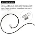 thumbnail image 5 of Fantastic 200 Pcs Embouts de Cordon Pliables, Embouts de Terminators 3x6mm pour Fabrication de Ruban en Cuir, Ton Rhodié 3x6mm Assurant une Utilisation Longue Durée. Ne Ratez Pas!, 5 of 5