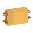 thumbnail image 3 of Conector XT90 reutilizable, estable, macho y hembra, para conectar baterías y ESC, color amarillo, 3 of 14