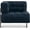 Blue, variant on MCombo Modular Sofa Couch with Removable Cushion, 1 Seater Accent Armless Sofa Chair, Upholstered Middle Seat for Living Room, Apartment, Office 4644 (Blue)