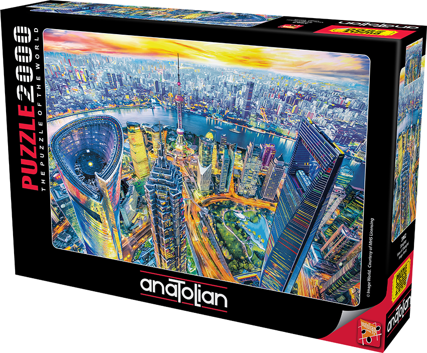 View of Shanghai 2000 Piece Jigsaw Puzzle