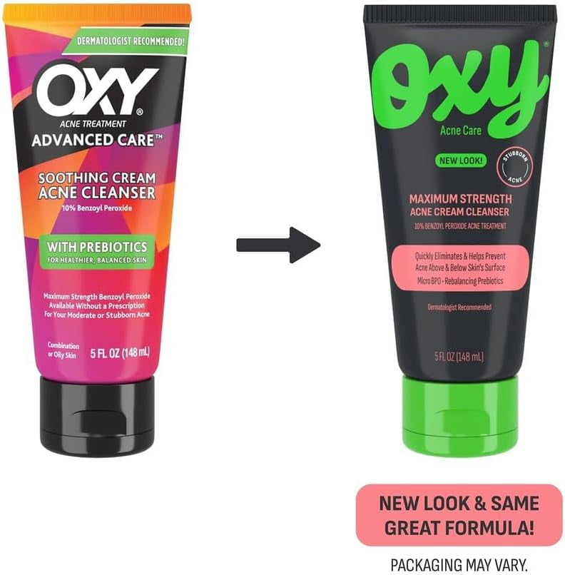OXY Acne Cleanser Maximum Strength 5 oz (Pack of 6)