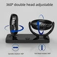 thumbnail image 5 of XGFHYJEH Car Fan, Fan for Car, Portable Fan for Car, 12V Car Fan for Dashboard, Usb Fan for Car, Car Fans that Blow Cold Air, Car Fans for Cooling inside a Car, 5 of 7