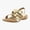 Gold Leather, variant on Reese Women's Sandals Bodega Blue Size 9 W