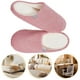 thumbnail image 5 of Pantuflas Peludas para Mujer Y Hombre Viscoelástica Suave Antideslizantes Sólidas Interiores, 5 of 9